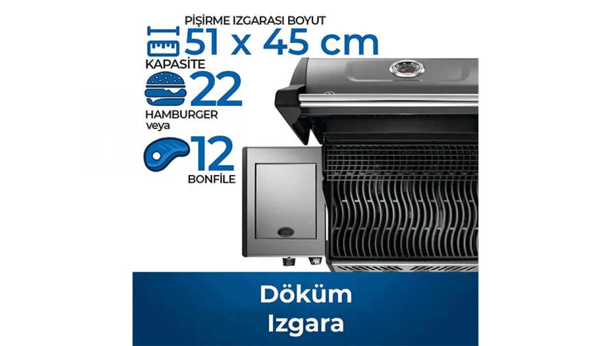 Napoleon Freestyle 365 SIB Gazlı Barbekü