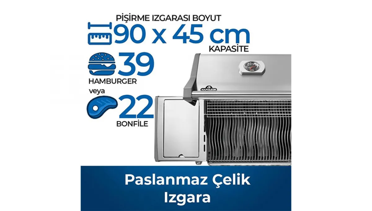 Napoleon Rogue SE 625 RSIB Gazlı Barbekü