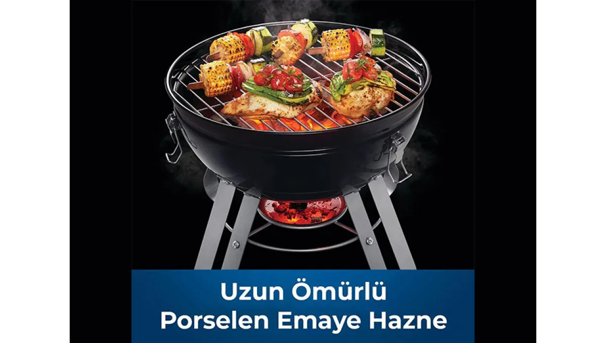 Napoleon Premium 14 Taşınabilir Kömürlü Barbekü