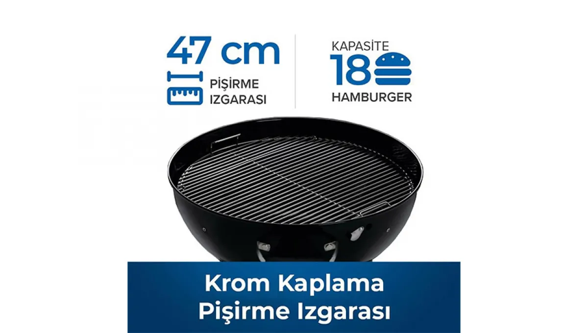 Napoleon Premium 18 Kömürlü Barbekü