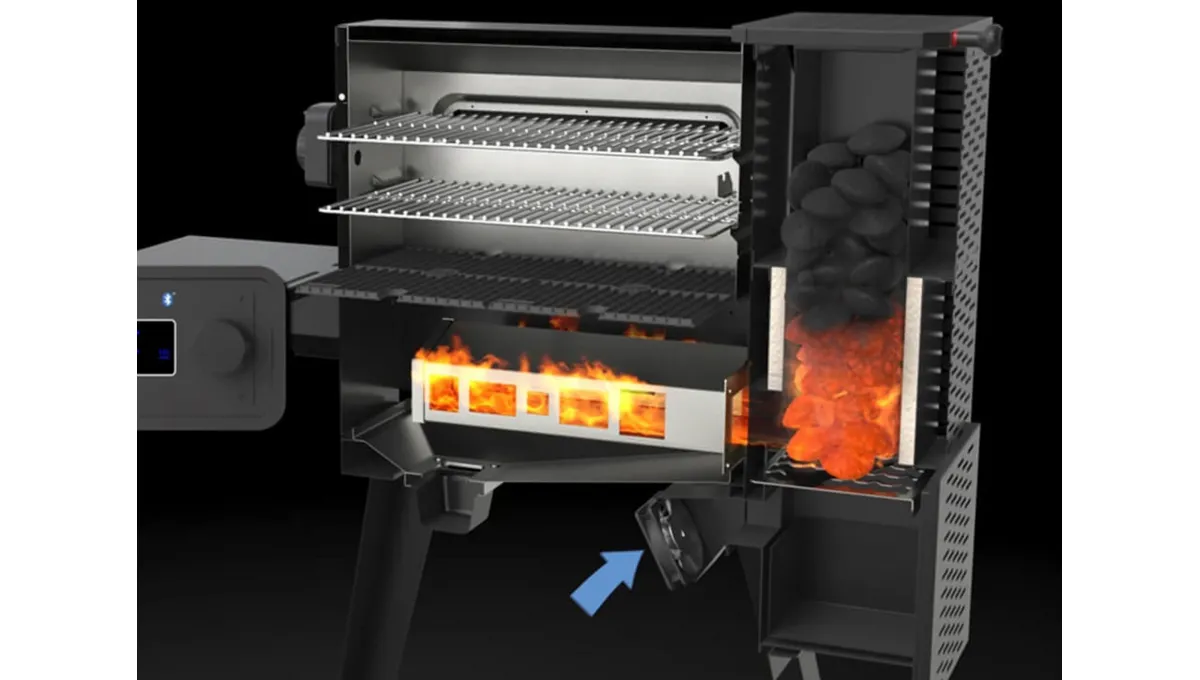 Masterbuilt Gravity Serisi 560 Dijital Kömürlü Smoker Barbekü